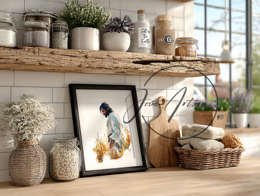 Acquainted With Grief, Fine Art Print 5x7