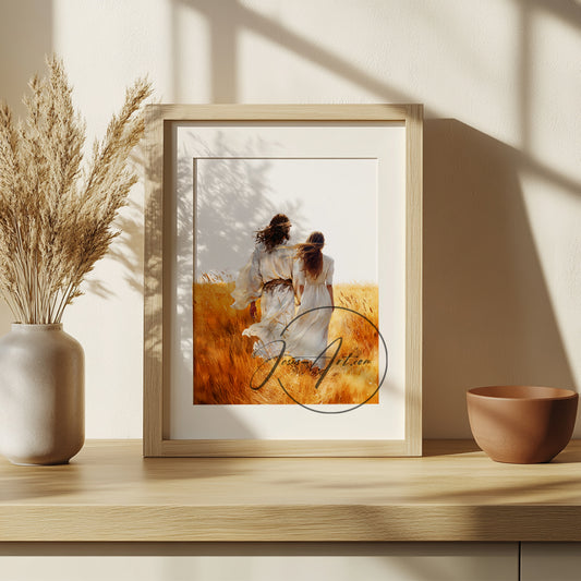 I Will Gather You, Fine Art Print 8x10